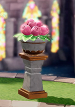 Royal Castle goal-line decoration