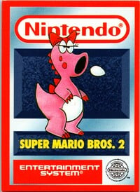 One of the Nintendo Collector Cards
