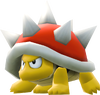 Model of a Spiny from New Super Mario Bros. U.