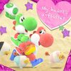 Valentine's Day E-card featuring Yoshi's Crafted World artwork