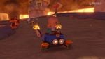 Rosalina races inside one of the track's interior areas.