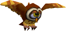 Hoot's model from Super Mario 64 DS