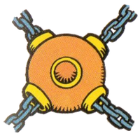 A cog from Super Mario Land 2: 6 Golden Coins.