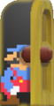 The Weird Mario that answers the door (Ice Mario) (New Super Mario Bros. U theme version 1.20 update).