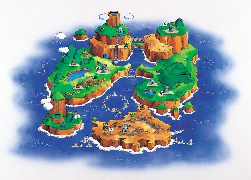 Dinosaur Land - Super Mario Wiki, the Mario encyclopedia