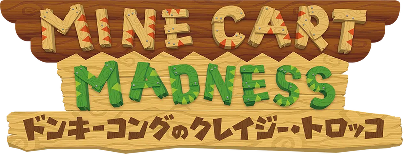 File:SNW DKC Mine Cart Madness logo.png - Super Mario Wiki, the Mario ...