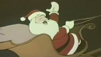 Santa Claus as he appears in the Saturday Supercade episode "A Christmas Story"