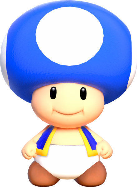 File:Small Toad (render) - Super Mario 3D World.png