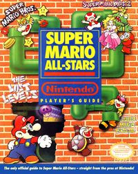 Front cover of the Super Mario All-Stars Nintendo Player's Guide