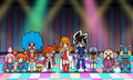 The Dancing Team suddenly arriving