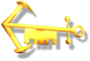 The Wish Key for Sherbet Island in Diddy Kong Racing DS.