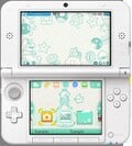The "Spinner Rosalina" system theme for the Nintendo 3DS.