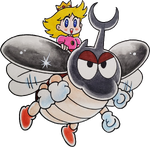 Princess Peach and Battle Beetle