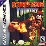 The Game Boy Advance cover of Donkey Kong Country