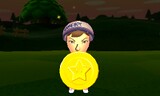 A Mii receives a Star Coin, after completing a challenge.