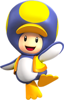 Penguin Toad from Mario Kart Tour