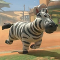 Zebras that run across Faraway Oasis, visually similar to the horses in Mario Sports Superstars[1]