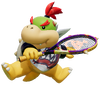 Artwork of Bowser Jr. from Mario Tennis Fever