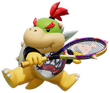 Artwork of Bowser Jr. from Mario Tennis Fever