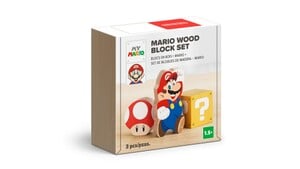 English packaging for the My Mario Mario Wood Block Set