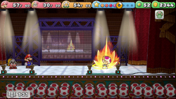 Thumbnail for "Battle - Prince Mush" from the Nintendo Switch remake of Paper Mario: The Thousand-Year Door used for Nintendo Music.