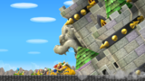 NSMBW Bowser's Castle Falling Over.png