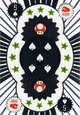 Five of Spades card in the Platinum Playing Cards: Official Club Nintendo Collection deck.