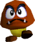 Model of a Goomba from Super Mario 64