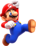 Mario jumping