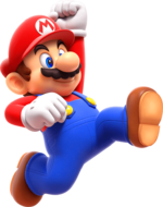 Mario jumping