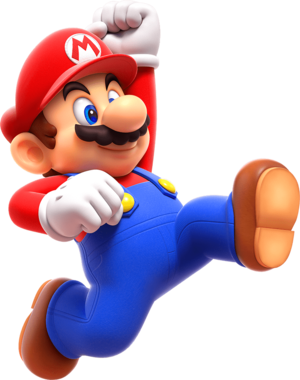 Mario jumping