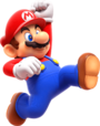 Mario jumping