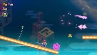 The third 10-flower coin in The Final Trial: Zip Track Dash in Super Mario Bros. Wonder