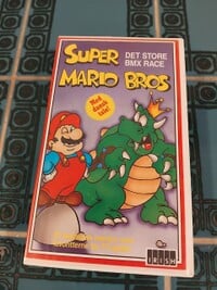 Cover of Super Mario Bros.: Det store BMX race