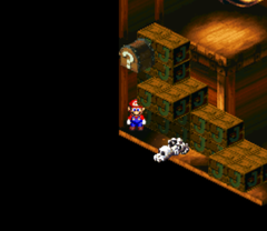 Second Treasure in Sunken Ship of Super Mario RPG: Legend of the Seven Stars.