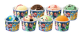 Eight example flavors included with the Sweets Galaxy Set