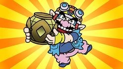 Wario holding the Pot of Luxeville.