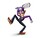 Concept artwork of Waluigi from Super Smash Bros. Brawl