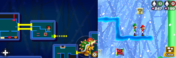 Block 42 in Airway of Mario & Luigi: Bowser's Inside Story + Bowser Jr.'s Journey.