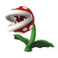 A Big Piranha Plant from New Super Mario Bros. 2