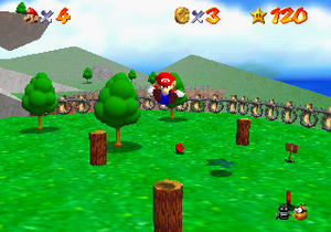 Stump - Super Mario Wiki, the Mario encyclopedia