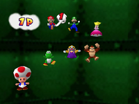 Character select screen from Mario Party