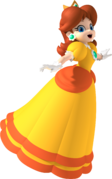 Artwork of Princess Daisy in Mario Party 8