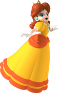 Artwork of Princess Daisy in Mario Party 8