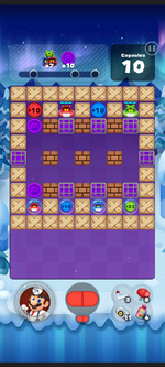 Stage 379 from Dr. Mario World