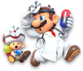 Dr. Mario and Dr. Toad
