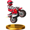 Excitebike trophy from Super Smash Bros. for Wii U