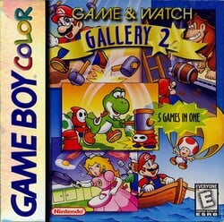 North American box art for Game & Watch Gallery 2