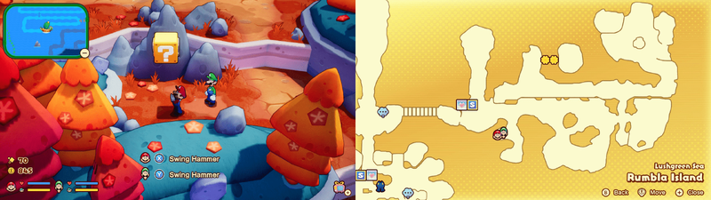 17th ? block in Rumbla Island from Mario & Luigi: Brothership