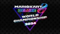 Logo of the Mario Kart 8 Deluxe World Championship 2024